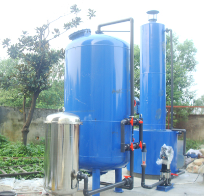 井水，地下水除鐵錳過濾器